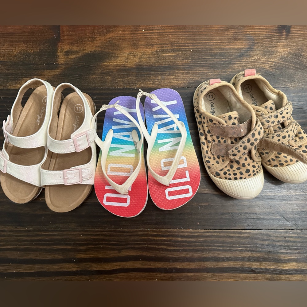 Toddler size 11 shoe lot